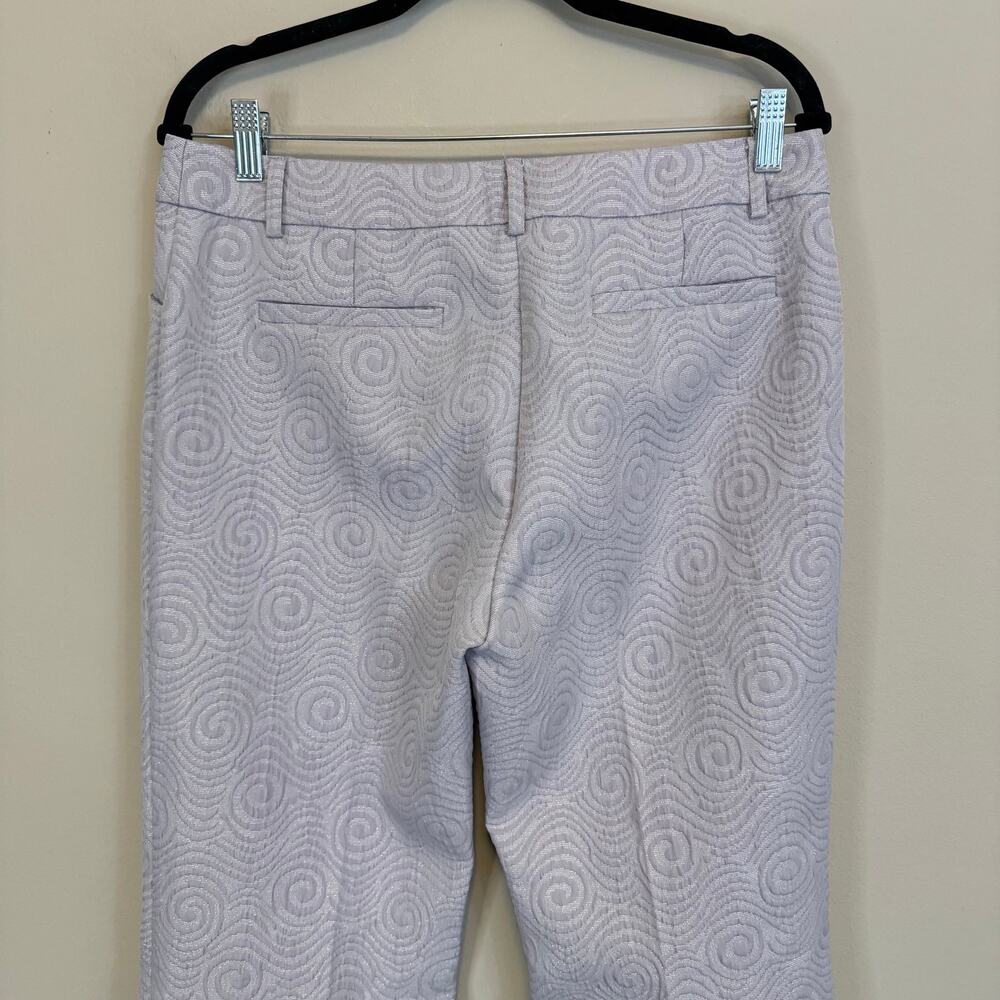 Body by Victoria Womens Wide Leg Pants Purple 10 - Picture 4 of 5